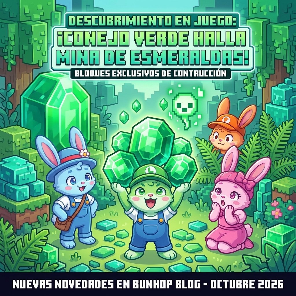  ¡EL CONEJO VERDE DESCUBRE UNA MINA DE ESMERALDAS EN BUNHOP!